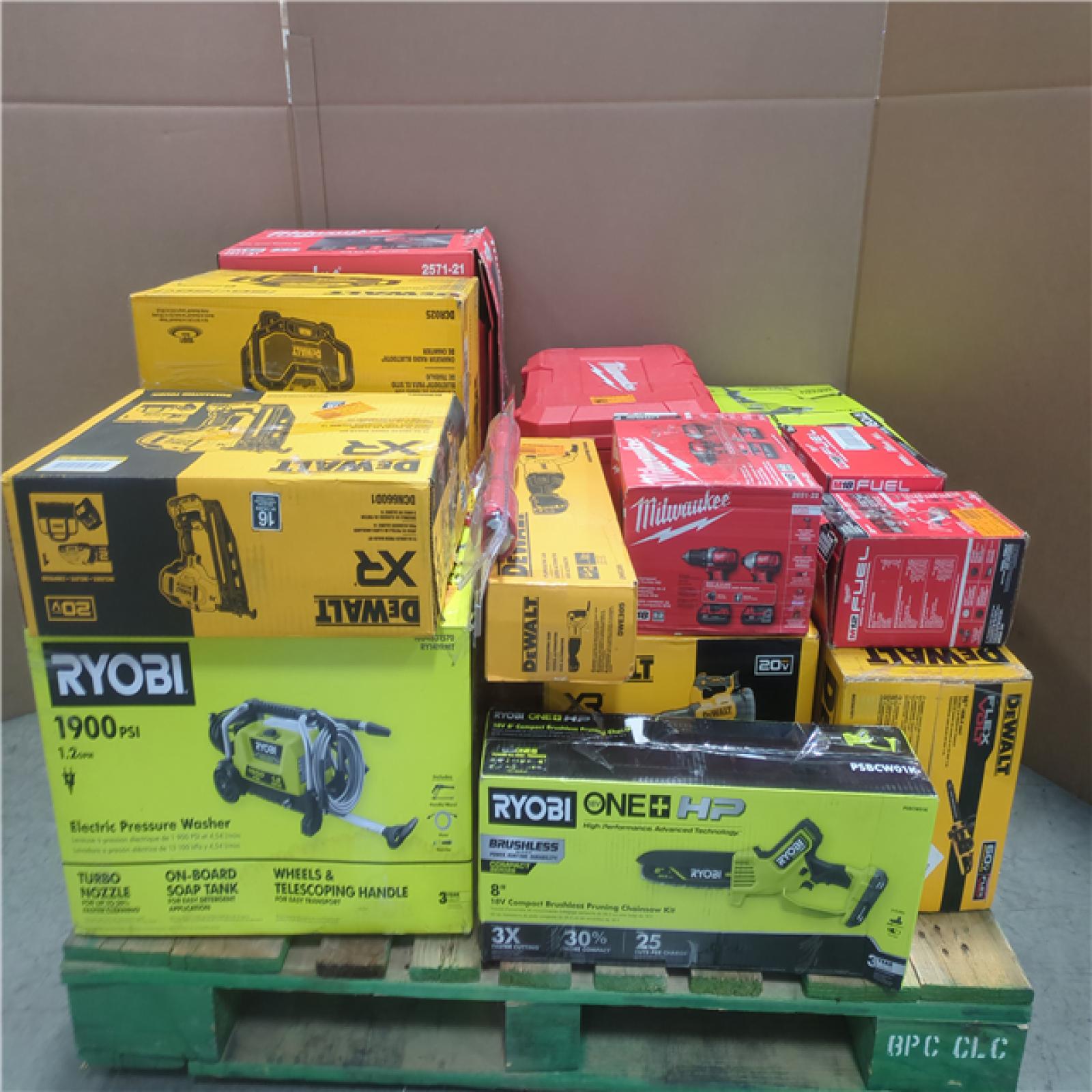 CALIFORNIA AS-IS TOOL PALLET