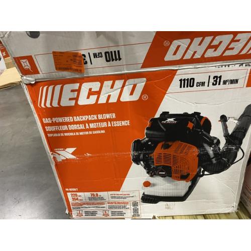 Dallas Location - As-Is ECHO 220 MPH 1110 CFM 79.9 cc Gas 2-Stroke X Series Backpack Blower