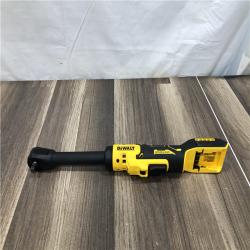 AS-IS DEWALT ATOMIC 20V MAX 3/8 in. Extended Reach Cordless Ratchet (Tool Only)