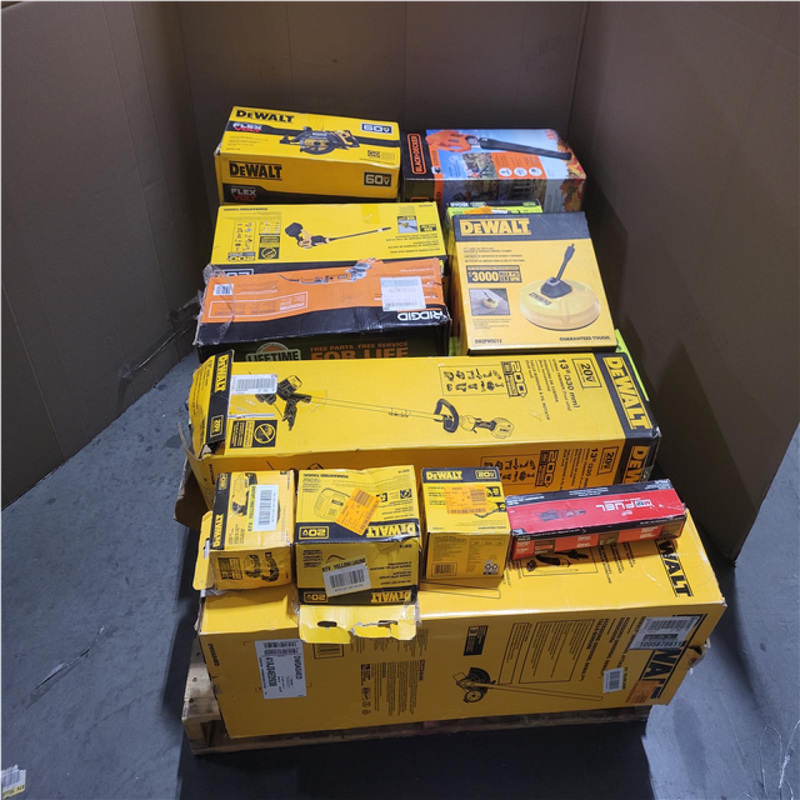 CALIFORNIA AS-IS TOOL PALLET