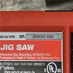 AS-IS Milwaukee FUEL 18V Lithium-Ion Brushless Cordless Jig Saw (Tool-Only)