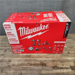 HOUSTON LOCATION - AS-IS (NEW) M18 18-Volt Lithium-Ion Cordless Combo Kit 7-Tool with 2-Batteries  Charger and Tool Bag