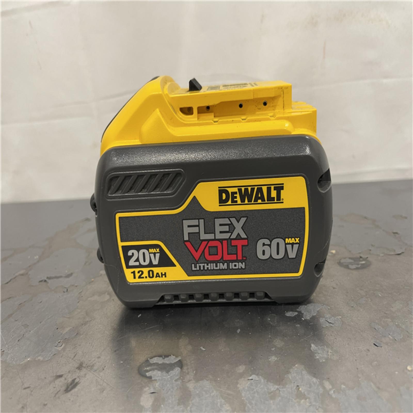 AS-IS- DEWALT FLEXVOLT 20-Volt/60-Volt MAX 12.0Ah Battery Pack