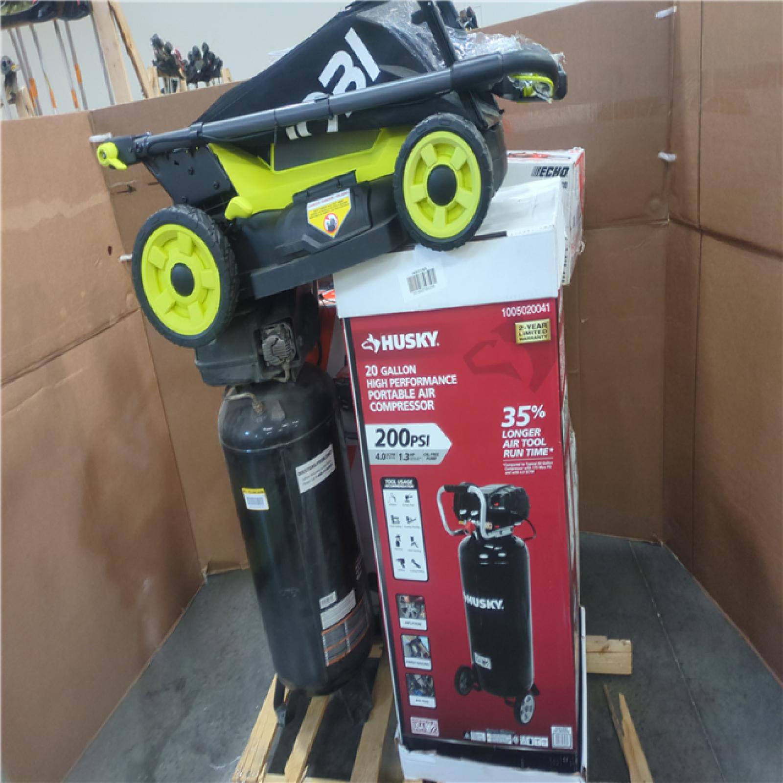 CALIFORNIA AS-IS OUTDOOR POWER EQUIPMENT