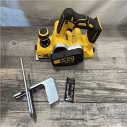 AS-IS DEWALT 20V MAX XR Cordless Brushless 3-1/4 in. Planer (Tool Only)
