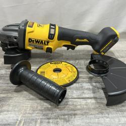 AS-IS DEWALT FLEXVOLT 60V MAX Cordless Brushless 4.5 in. to 6 in. Small Angle Grinder with Kickback Brake (Tool Only)