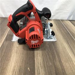 AS-IS Milwaukee 18V Lithium-Ion Cordless 6-1/2 in. Circular Saw (Tool-Only)