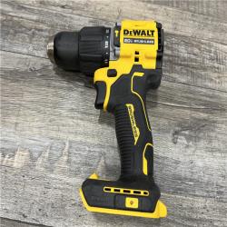 AS-IS DEWALT ATOMIC 20V Lithium-Ion Cordless 1/2 in. Hammer Drill Kit