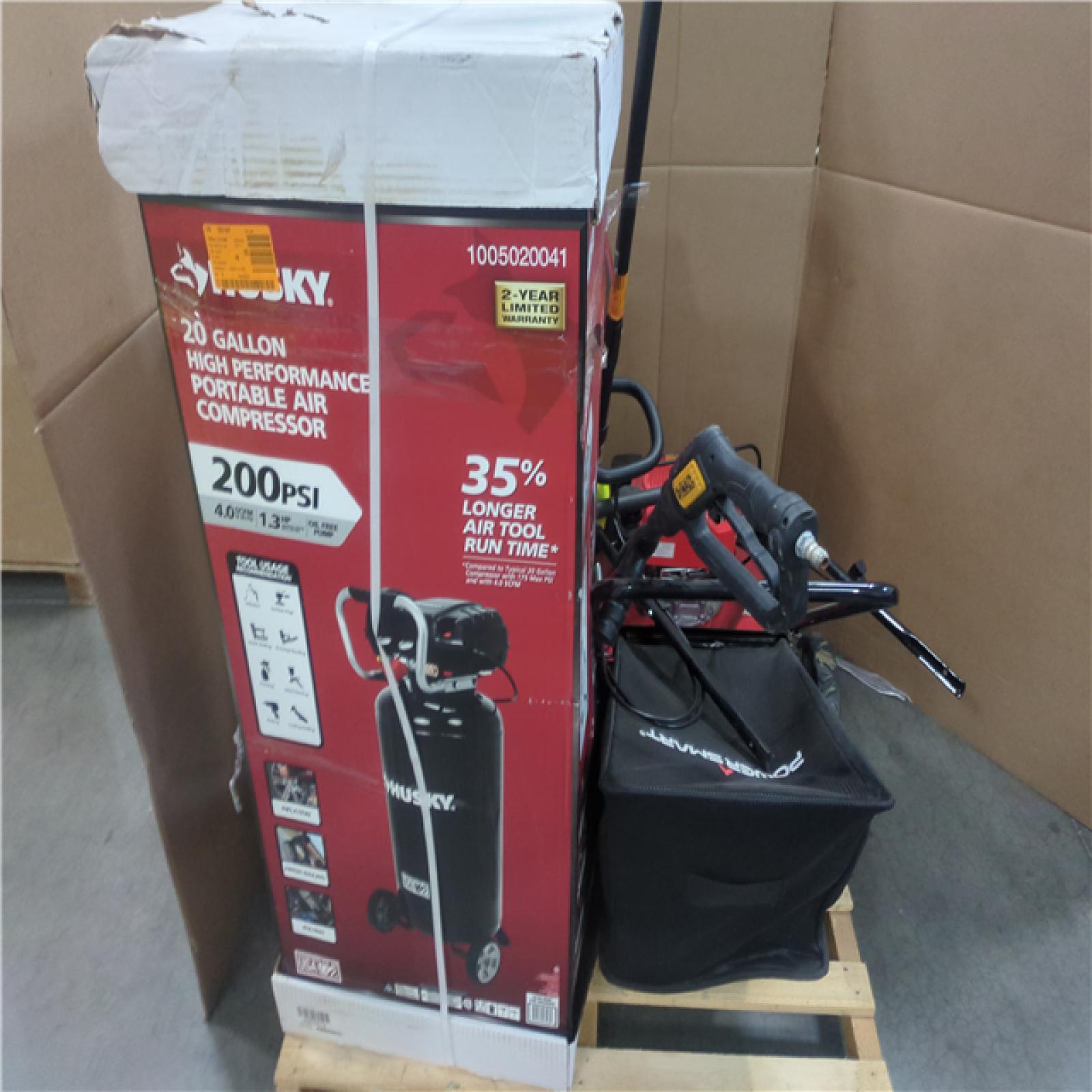 CALIFORNIA AS-IS OUTDOOR POWER EQUIPMENT