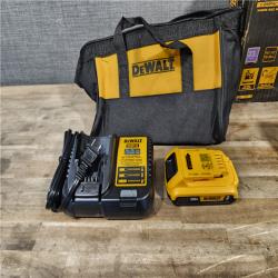 HOUSTON LOCATION - AS-IS DEWALT ATOMIC 20V MAX Lithium Ion Cordless 23 Gauge Pin Nailer Kit with 2.0Ah Battery and Charger