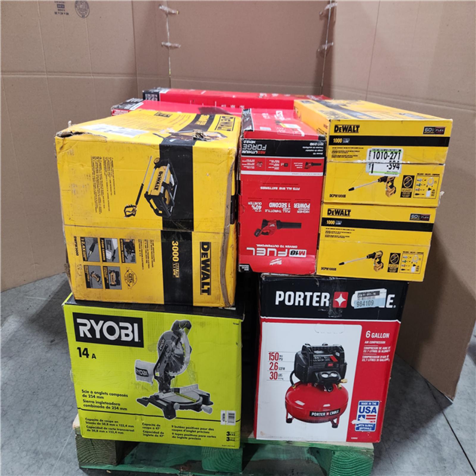 CALIFORNIA AS-IS TOOL PALLET