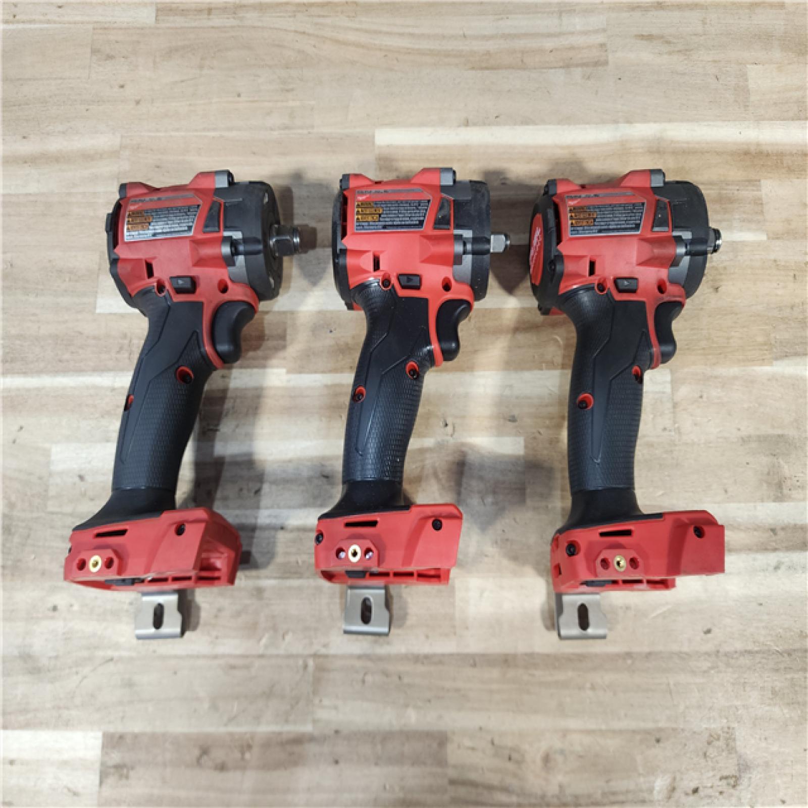 HOUSTON LOCATION - AS-IS MILWAUKEE 3 TOOL COMBO