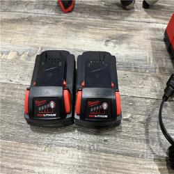AS-IS Milwaukee 18V Lithium-Ion Cordless Drill Driver/Impact Driver Combo Kit