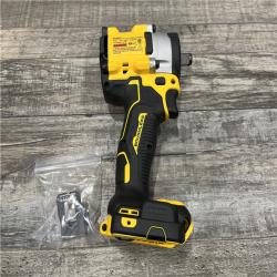 AS-IS DEWALT ATOMIC 20V MAX Cordless Brushless 1/2 in. Variable Speed Impact Wrench (Tool Only)