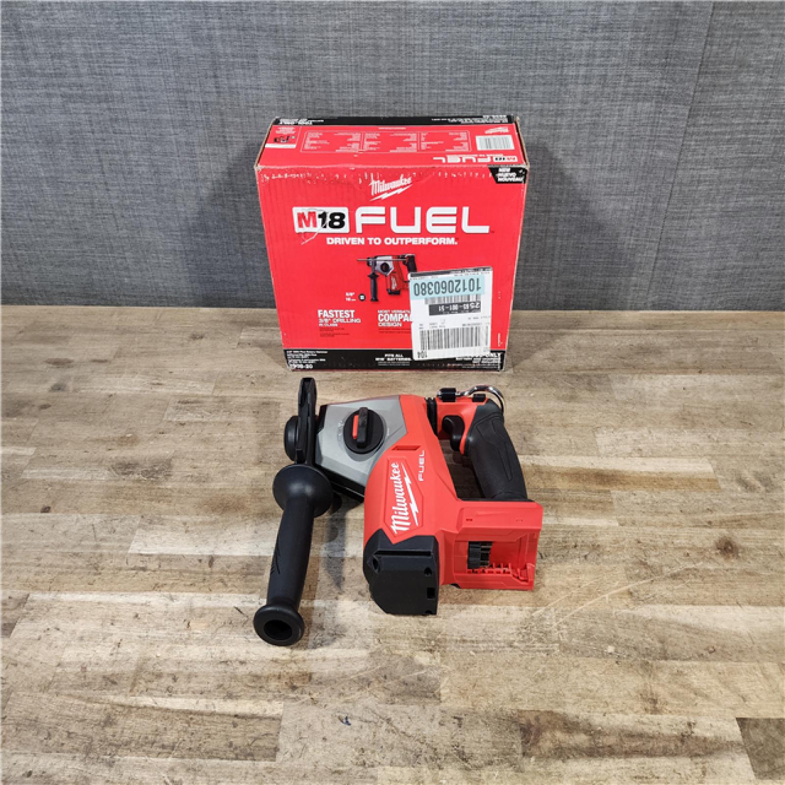 HOUSTON LOCATION - AS-IS Milwaukee FUEL 18V Lithium-Ion Brushless Cordless 5/8 in. SDS-Plus Rotary Hammer (Tool-Only)