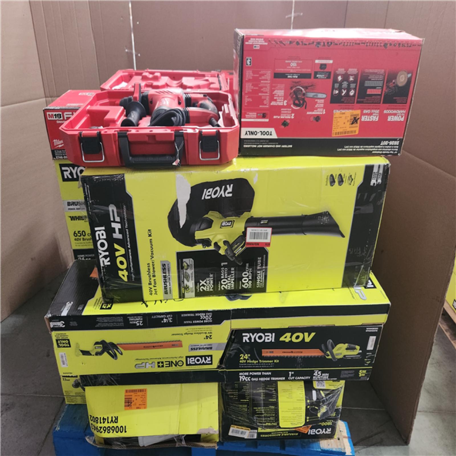 CALIFORNIA AS-IS TOOL PALLET