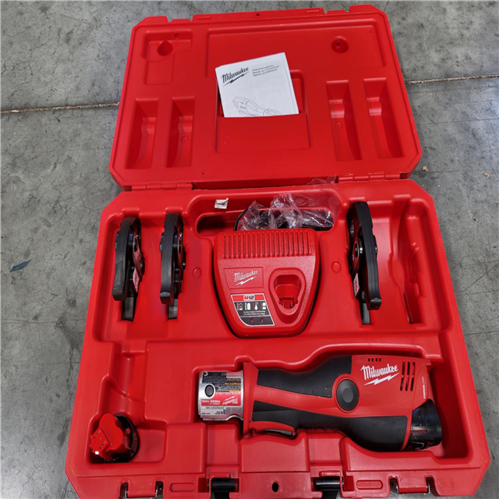 CALIFORNIA AS-IS LIKE NEW MILWAUKEE M12 PRESS TOOL