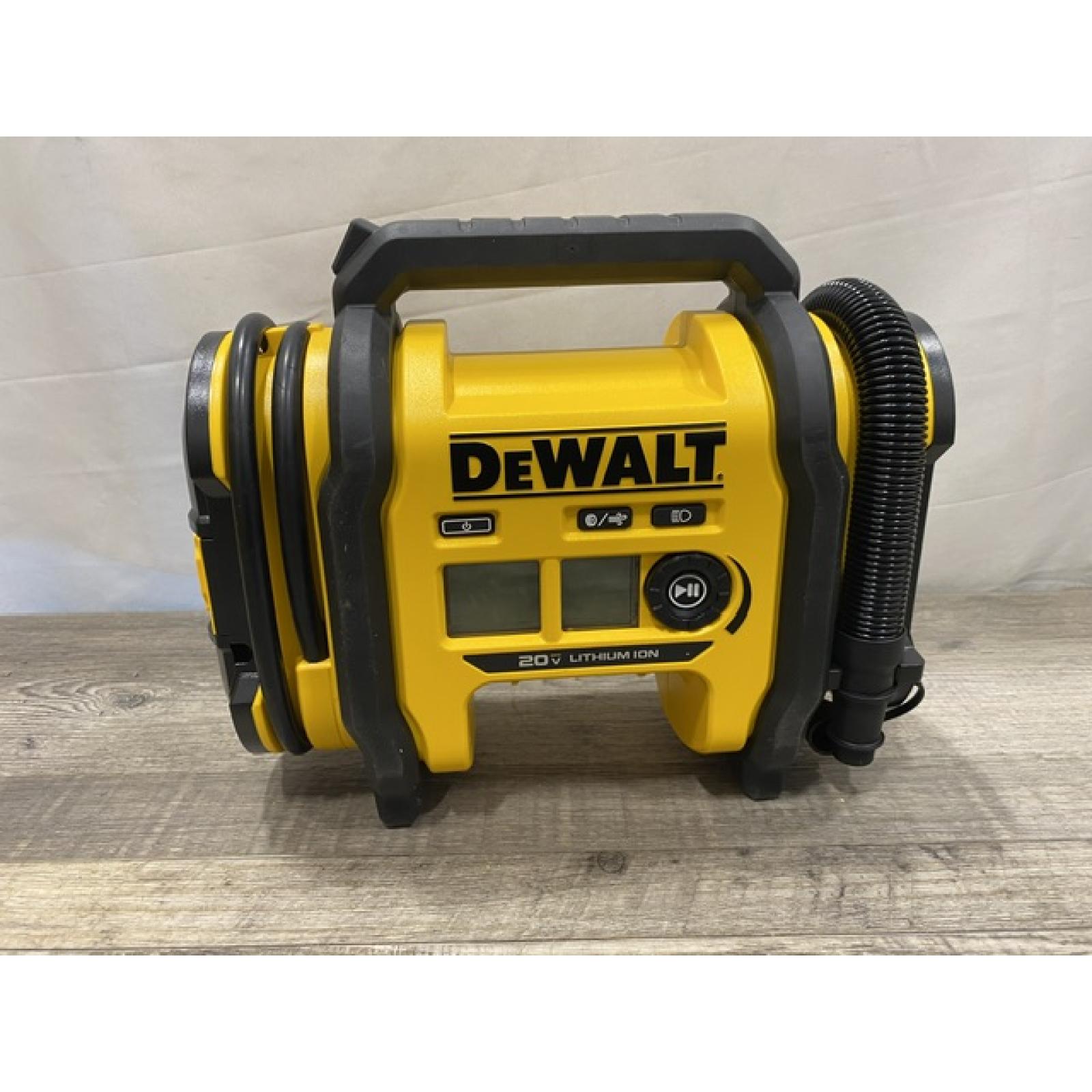 AS-IS DEWALT 20V MAX Cordless Electric Portable Inflator (Tool Only)