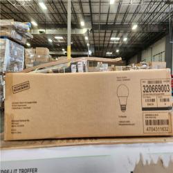 Phoenix Location NEW LED Bulb 9 Watt A19 Daylight 5000K 60 Watt Replacement 8 Bulbs/Pack, 4 Total Packs Pallet (121-Boxes)