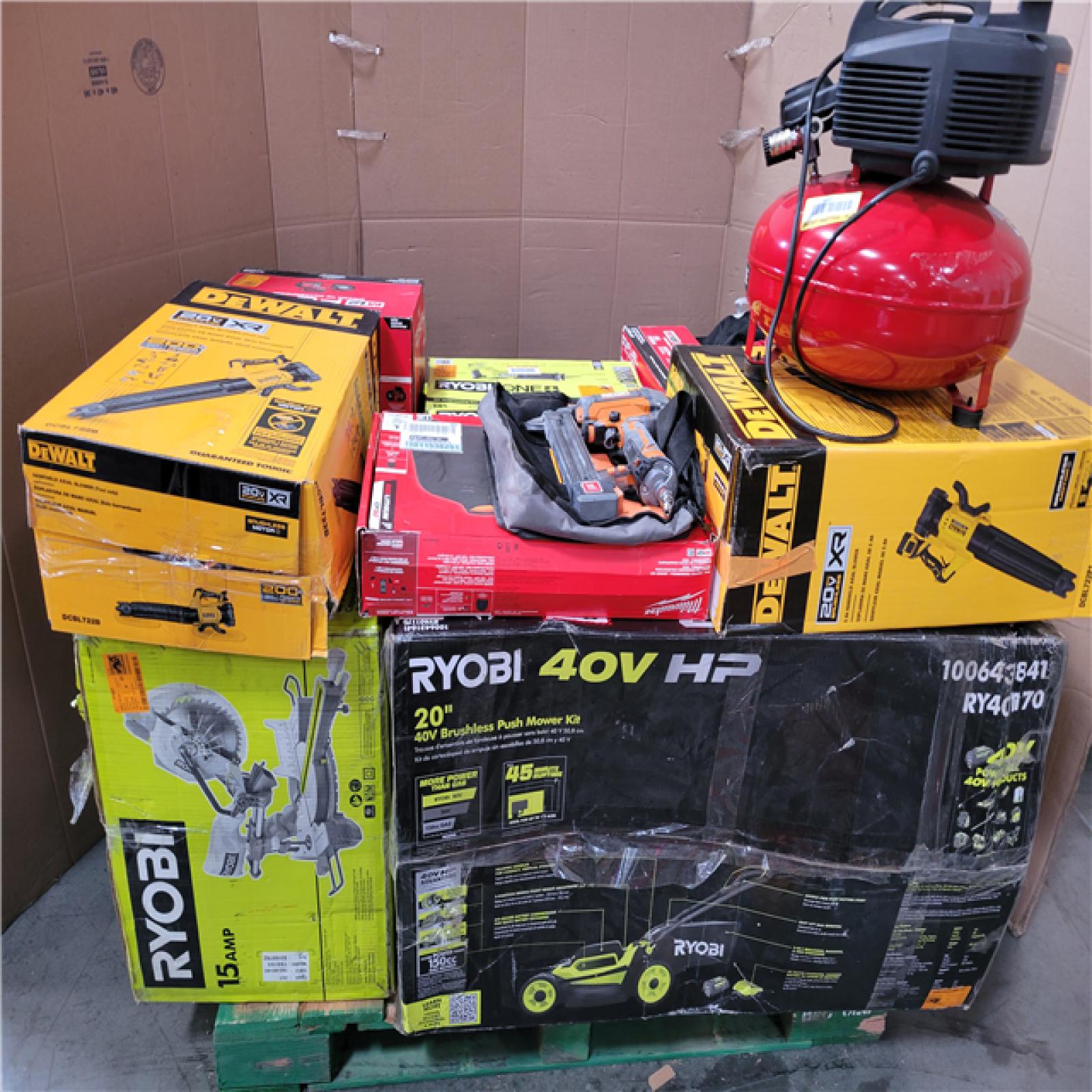 CALIFORNIA AS-IS TOOL PALLET