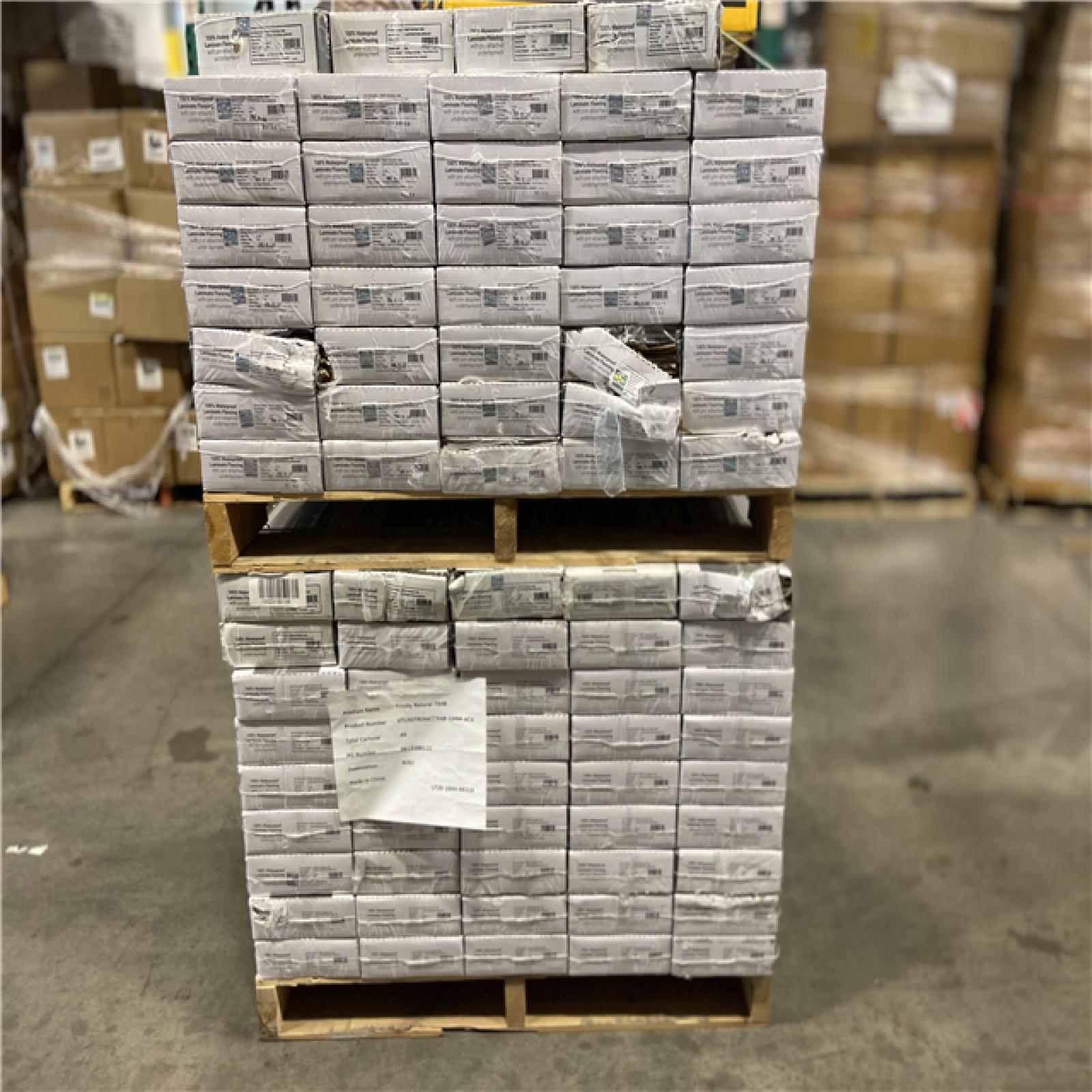 DALLAS LOCATION - TRINITY NATURAL 7X48 WATERPROOF LAMINATE FLOORING 84 (CASES)