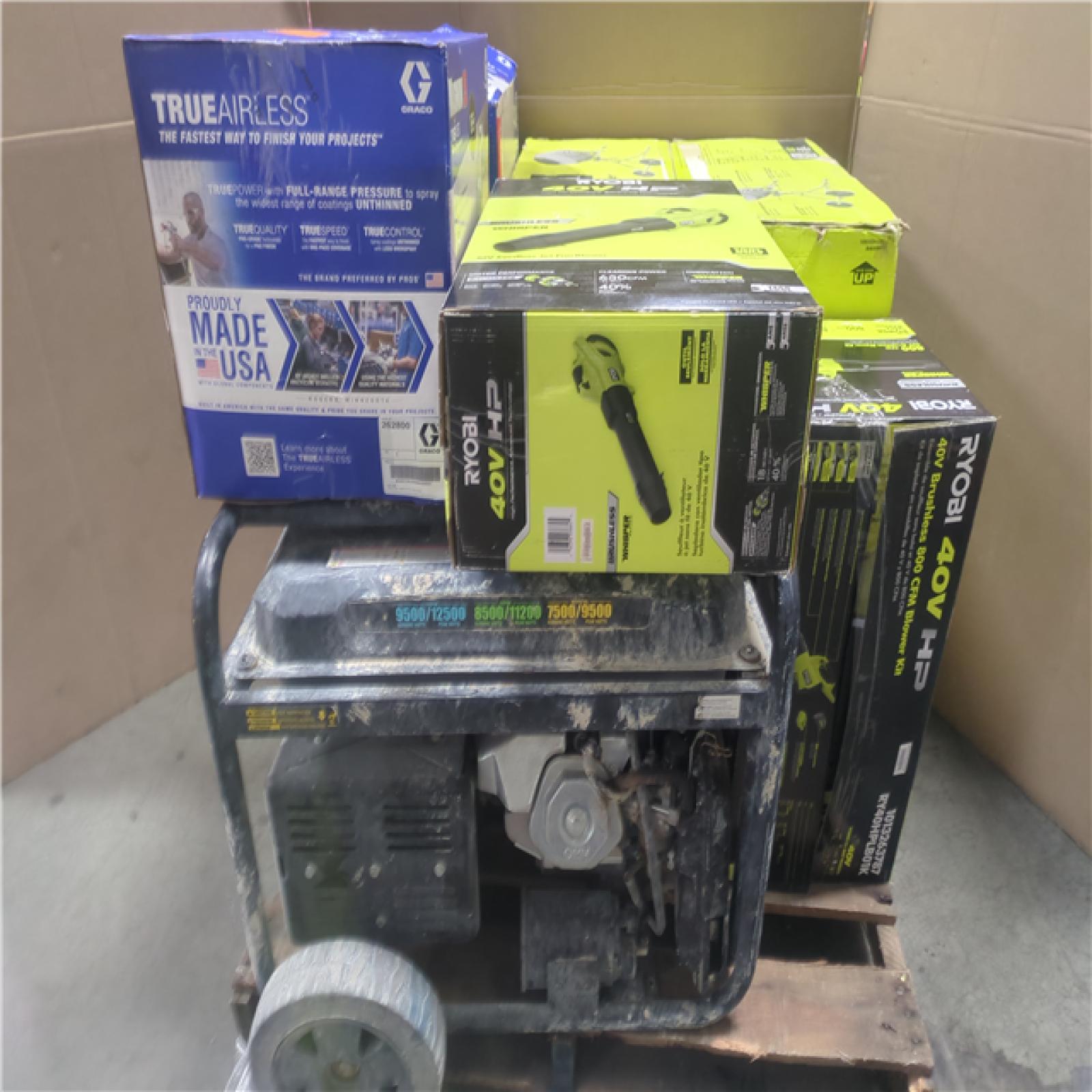 California AS-IS OUTDOOR POWER EQUIPMENT