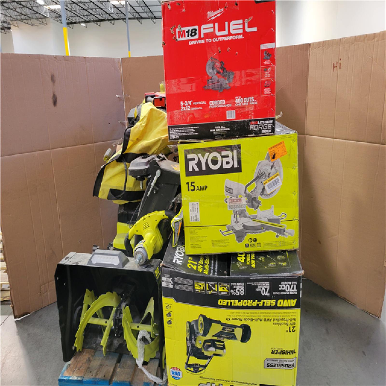 CALIFORNIA AS-IS TOOL PALLET