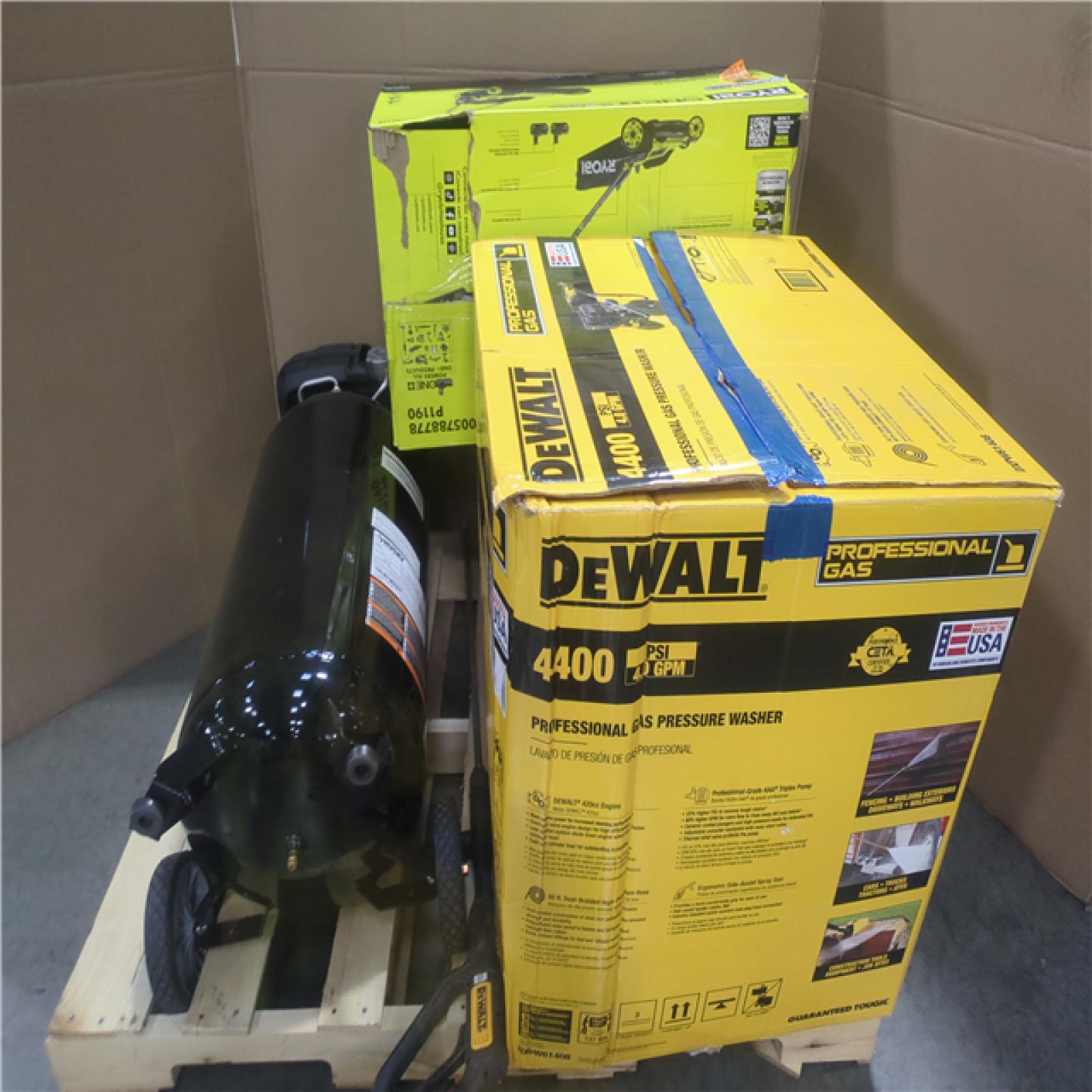 CALIFORNIA AS-IS OUTDOOR POWER EQUIPMENT
