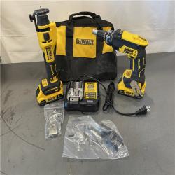 AS-IS - DEWALT 20V MAX XR Lithium-Ion Brushless Cordless 2-Tool Combo Kit