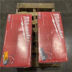 Dallas Location - NEW- Milwaukee 14 in. 15 Amp Abrasive Cut-Off Machine(Lot Of 2)