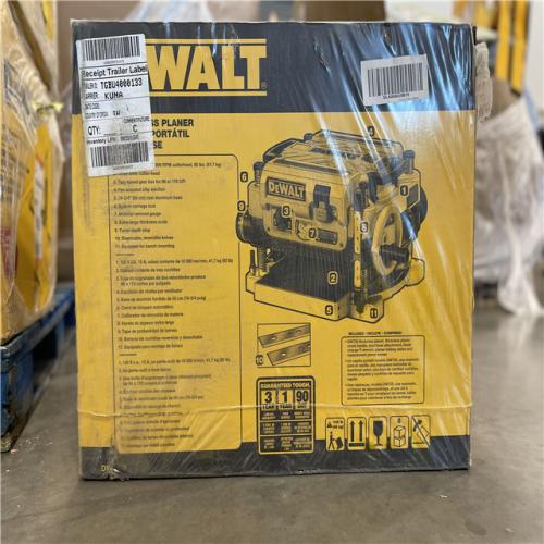 New! - DEWALT 15 Amp Corded 13 in. Heavy-Duty 2-Speed Bench Planer