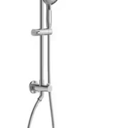 DALLAS LOCATION - NEW! American Standard Spectra Versa 4-Spray Round 24 in. Wall Bar Shower Kit with Hand Shower 1.8 GPM in Brushed Nickel (Lot of 2)