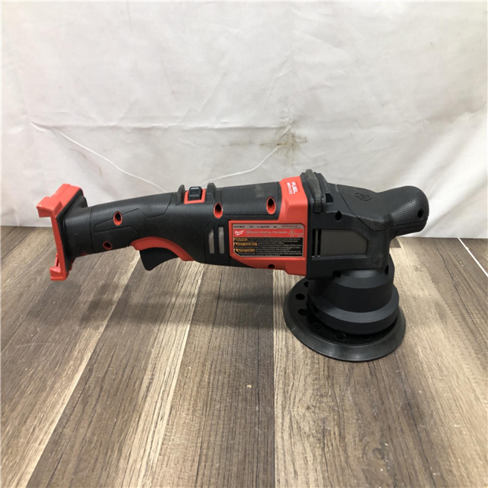 AS-IS Milwaukee FUEL18V Lithium-Ion Brushless Cordless 21MM DA Polisher (Tool-Only)
