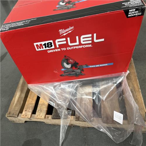 California NEW Milwaukee 12 Dual Bevel Sliding Compound Miter Saw (Tool Only)