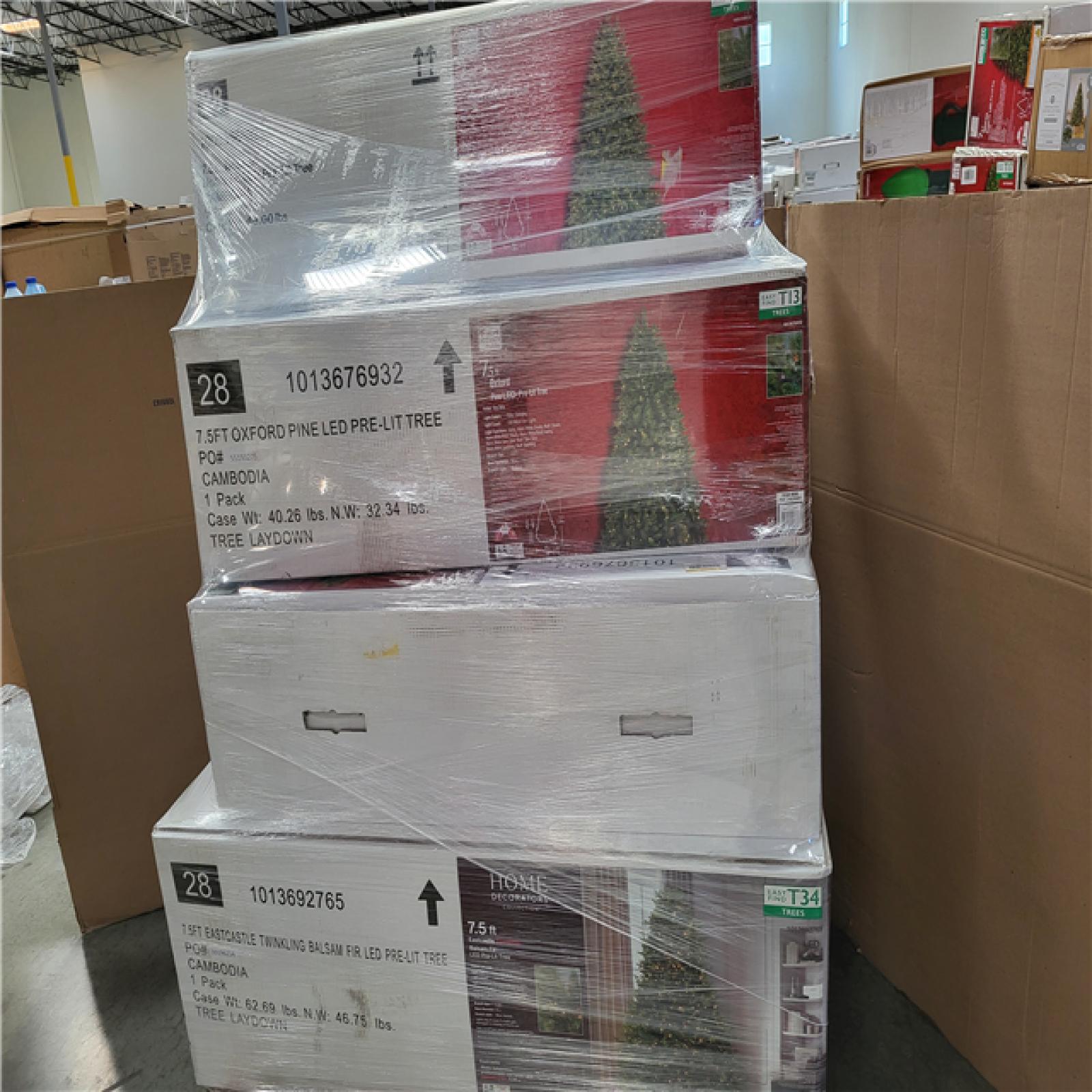 California AS-IS Holiday Pallet