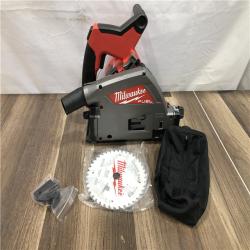 AS-IS Milwaukee FUEL 18V Lithium-Ion Cordless Brushless 6-1/2 in. Plunge Cut Track Saw (Tool-Only)