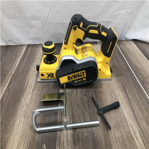 AS-IS DEWALT 20V MAX XR Cordless Brushless 3-1/4 in. Planer (Tool Only)