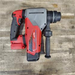 HOUSTON LOCATION - AS-IS Milwaukee 2915-20 M18 FUEL 18-Volt Lithium-Ion Brushless Cordless SDS-Plus 1-1/8 in. Rotary Hammer Drill (Tool-Only)