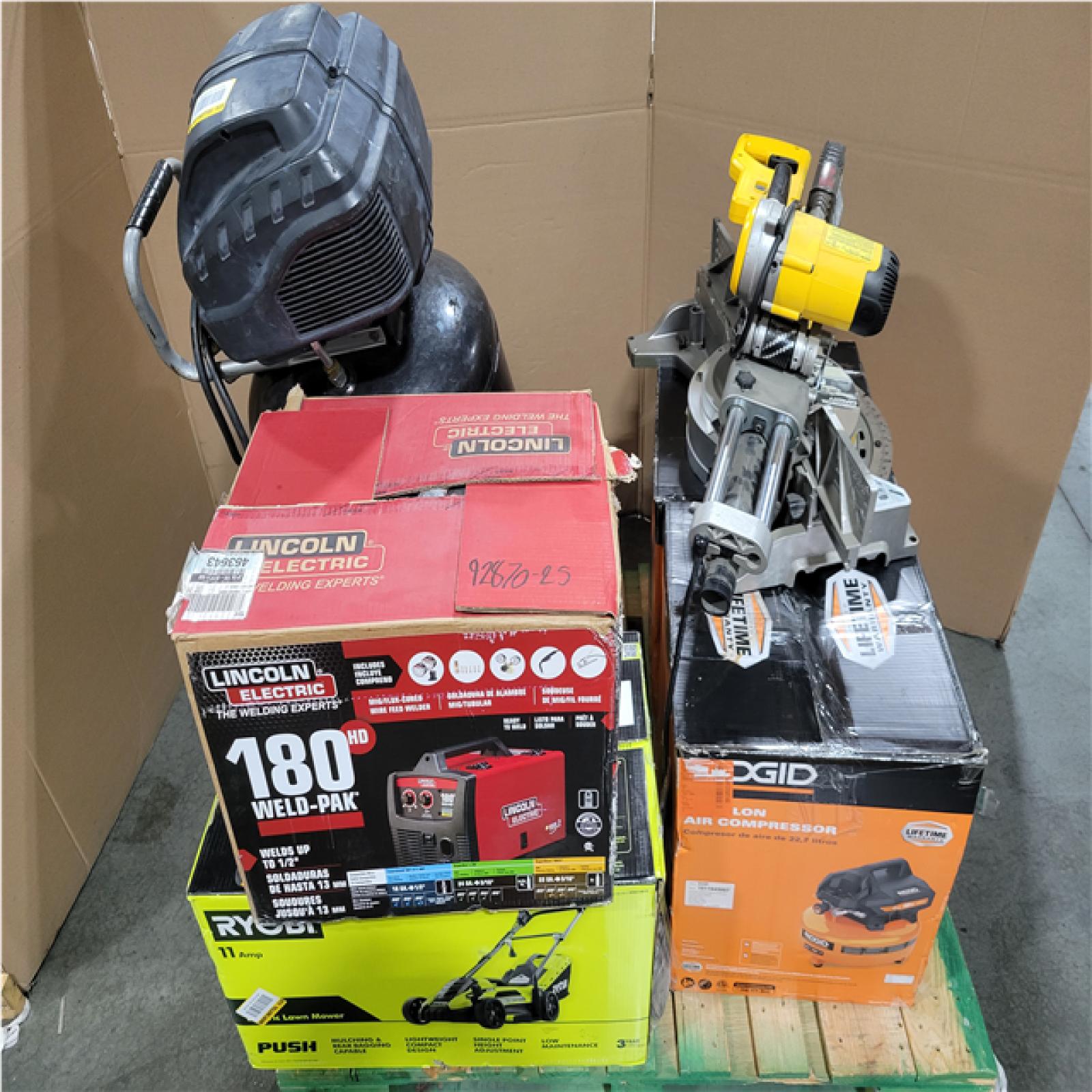CALIFORNIA AS-IS OUTDOOR POWER EQUIPMENT
