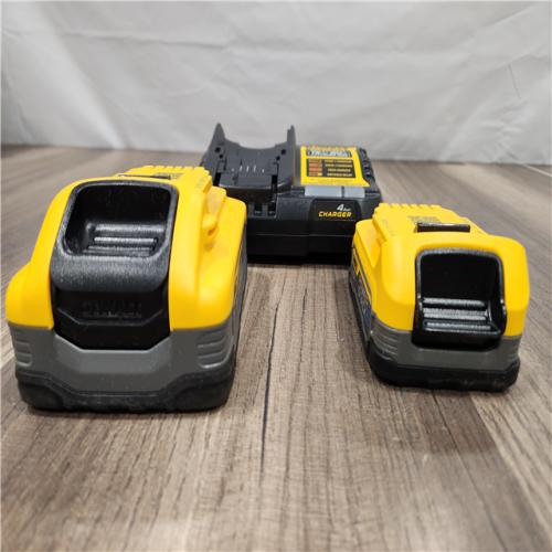 AS-IS - DeWalt 20V MAX POWERSTACK DCBP315-2C Lithium-Ion 1.7Ah and 5Ah Battery and Charger Starter Kit 3 Pc