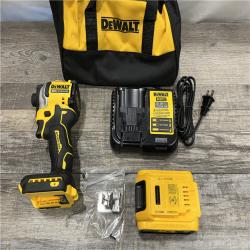 AS-IS DEWALT ATOMIC 20V MAX Lithium-Ion Cordless 1/4 in. Brushless Impact Driver Kit