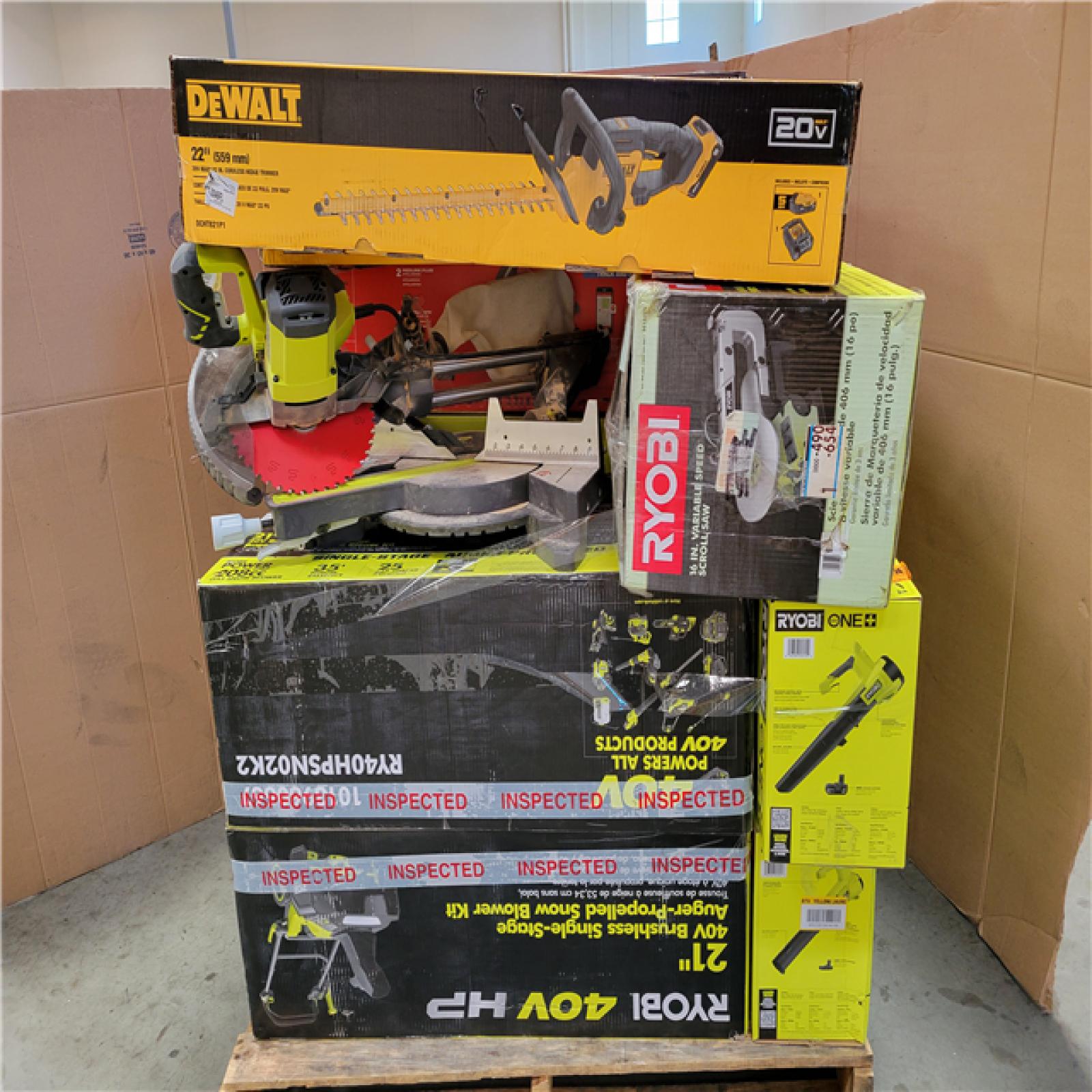 CALIFORNIA AS-IS TOOL PALLET