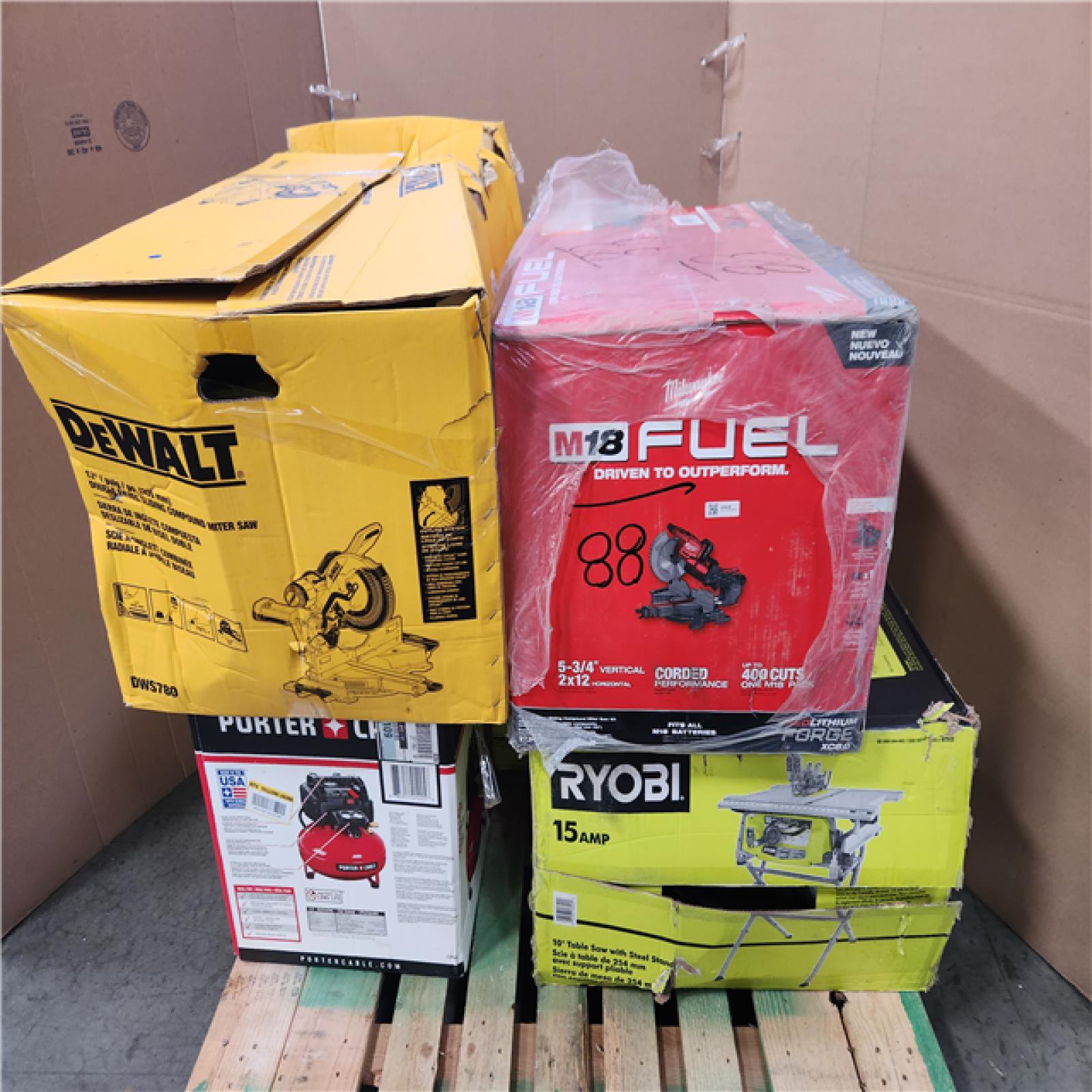 CALIFORNIA AS-IS TOOL PALLET