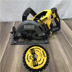 AS-IS DEWALT FLEXVOLT 60V MAX Cordless Brushless 7-1/4 in. Wormdrive Style Circular Saw (Tool Only)