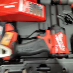 AS-IS  Milwaukee M18 FUEL 18V Lithium-Ion Brushless Cordless Hammer Drill and Impact Driver Combo Kit (2-Tool) with 2 Batteries