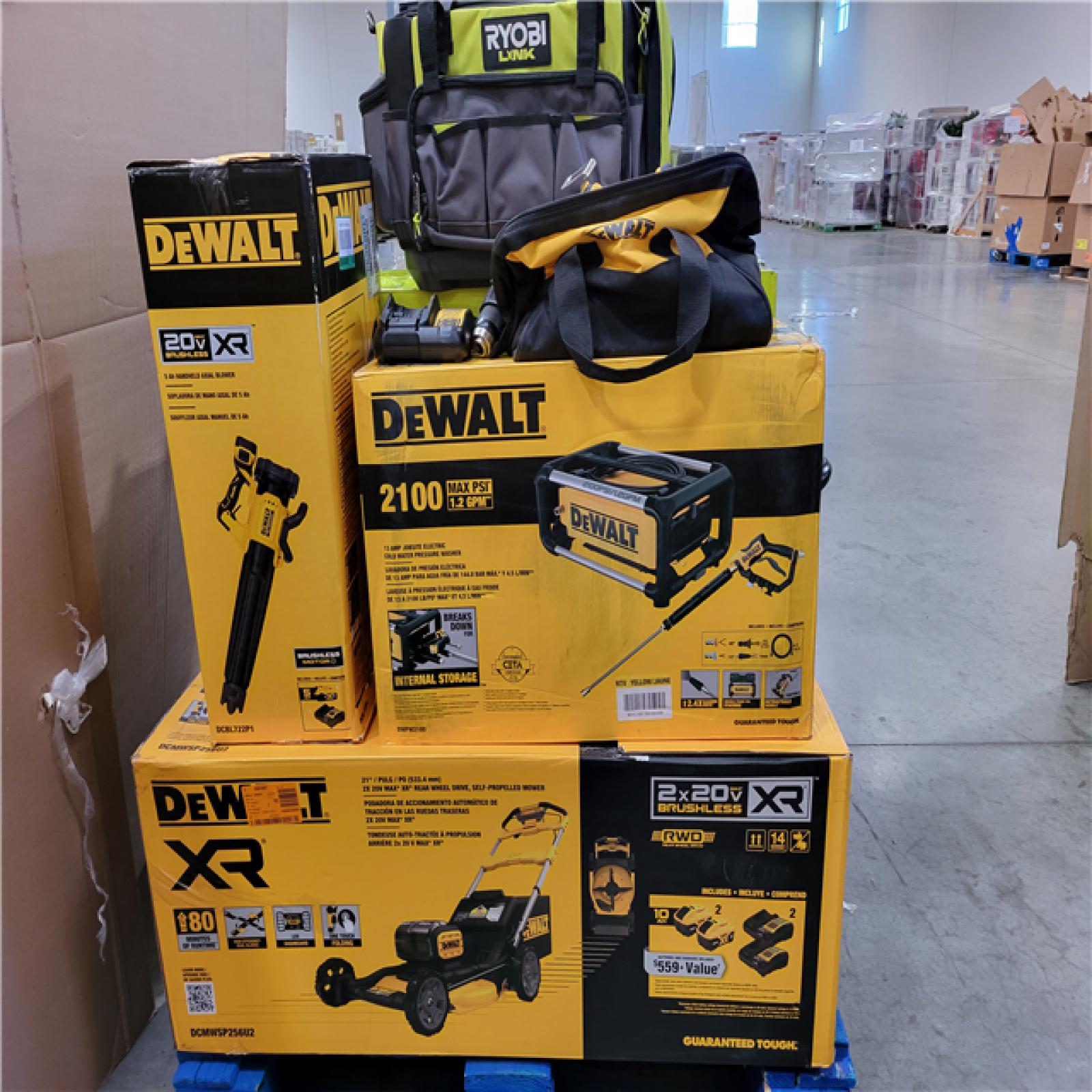 CALIFORNIA AS-IS TOOL PALLET