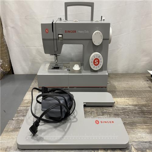 AS-IS Singer - 64S Heavy Duty Sewing Machine with Extension Table - Gray
