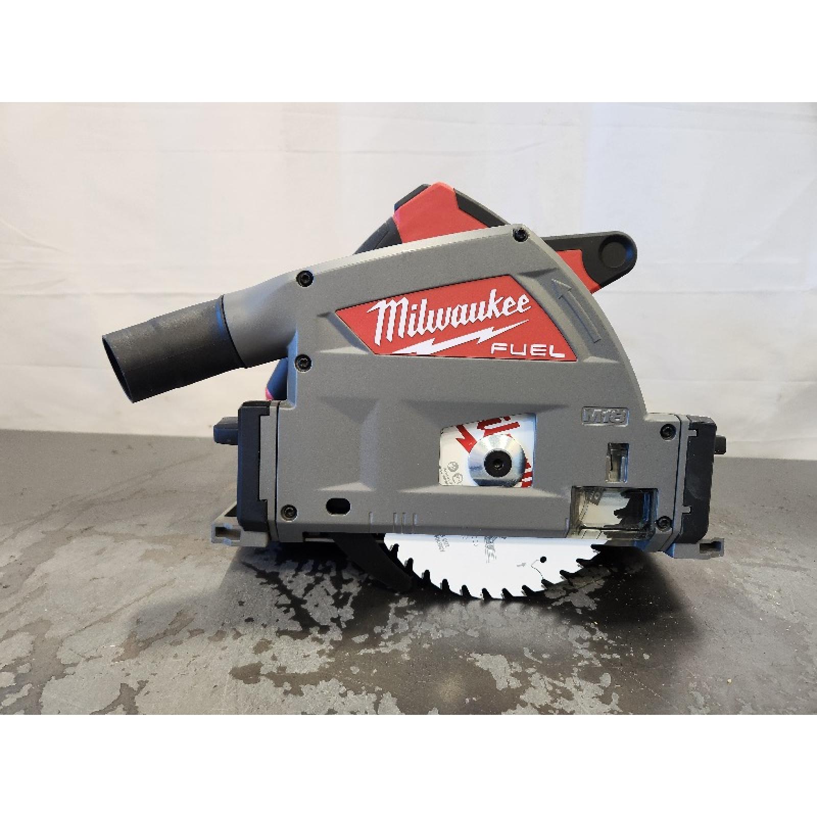 AS-IS- Milwaukee M18 FUEL 6-1/2 Plunge Track Saw Bare Tool