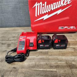 HOUSTON LOCATION - AS-IS MILWAUKEE FUEL 18V Lithium-Ion Brushless Cordless Hammer Drill and Impact Driver Combo Kit
