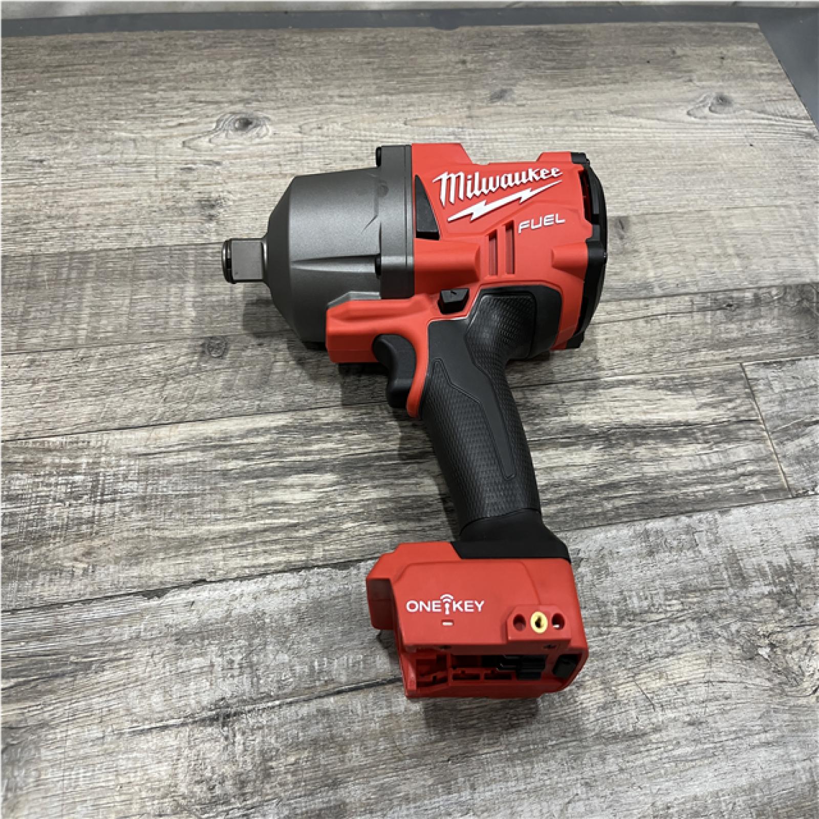 AS-IS Milwaukee M18 FUEL ONE-KEY 18V Lithium-Ion Brushless Cordless 3/4 in. Impact Wrench with Friction Ring (Tool-Only)